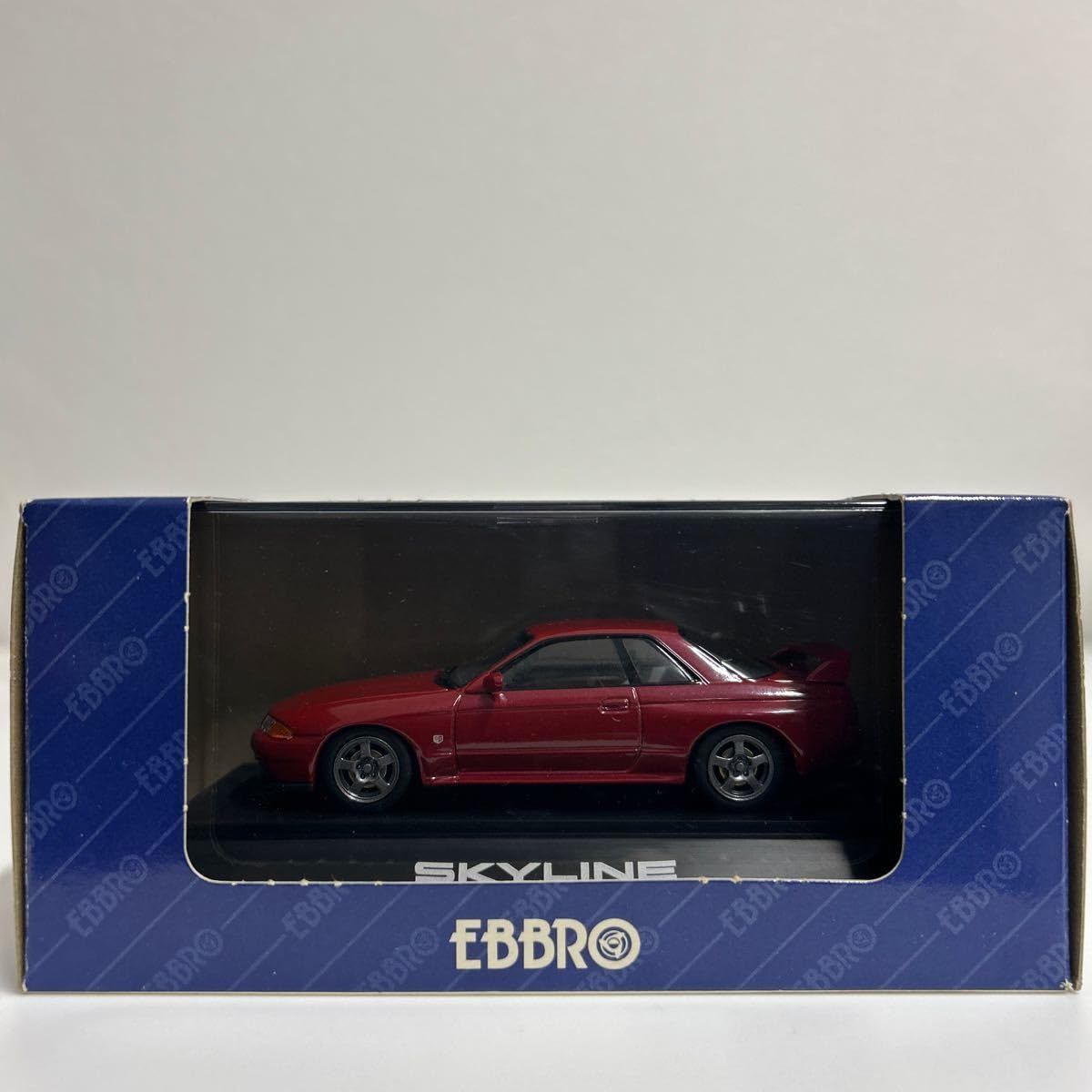 Amazon | エブロ 1/43 日産 スカイライン GT-R BNR32 Red EBBRO Nissan